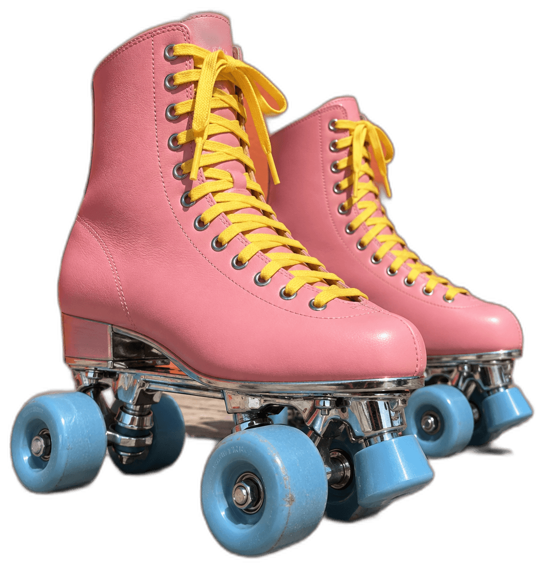 Bubblegum roller skate